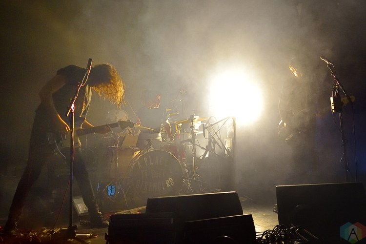 A Place To Bury Strangers perform at the Danforth Music Hall in Toronto on May 6, 2017. (Photo: Steve Danyleyko/Aesthetic Magazine)