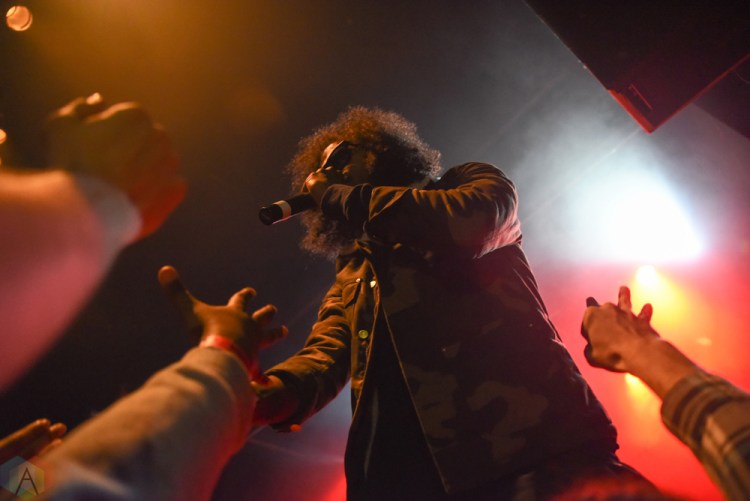Ab-Soul performs at the Phoenix Concert Theatre in Toronto on May 11, 2017. (Photo: Jaime Espinoza/Aesthetic Magazine)