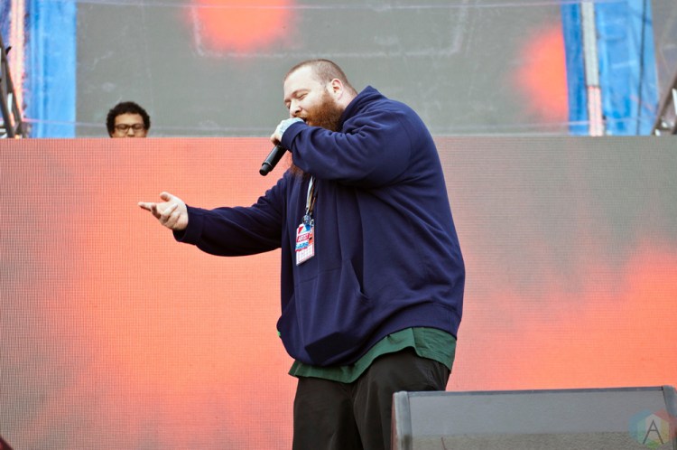 Action Bronson performs at the Indy 500 Snake Pit at the Indianapolis Motor Speedway on May 28, 2017. (Photo: Alicia Polk/Aesthetic Magazine)