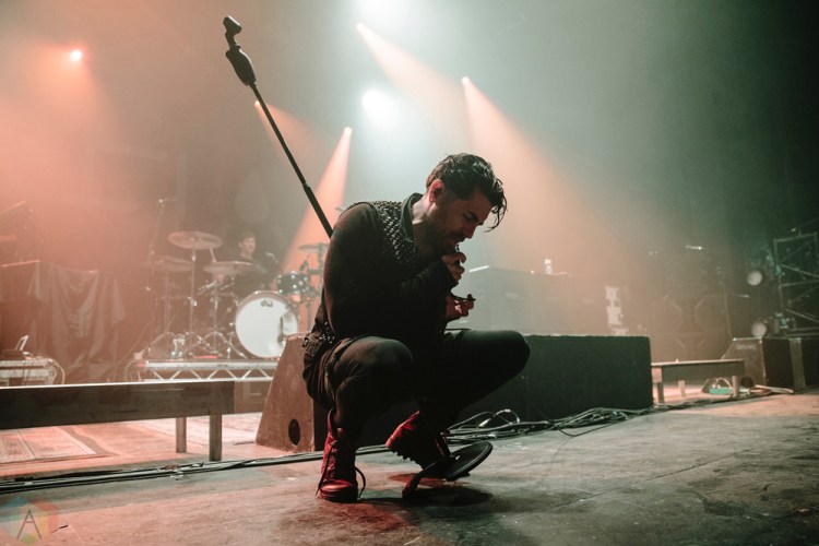 AFI performs at the O2 Apollo Manchester in Manchester, UK on May 6, 2017. (Photo: Luke Hannaford/Aesthetic Magazine)