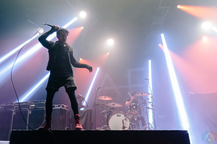 AFI performs at the O2 Apollo Manchester in Manchester, UK on May 6, 2017. (Photo: Luke Hannaford/Aesthetic Magazine)