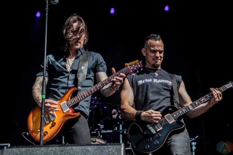 Alter Bridge performs at Welcome To Rockville at Metropolitan Park in Jacksonville, Florida on April 30, 2017. (Photo: Savannah Rowley/Aesthetic Magazine)