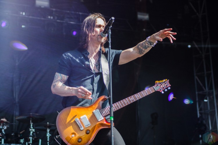 Alter Bridge performs at Welcome To Rockville at Metropolitan Park in Jacksonville, Florida on April 30, 2017. (Photo: Savannah Rowley/Aesthetic Magazine)