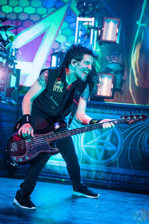 Anthrax performs at the Danforth Music Hall in Toronto on May 3, 2017. (Photo: David McDonald/Aesthetic Magazine)