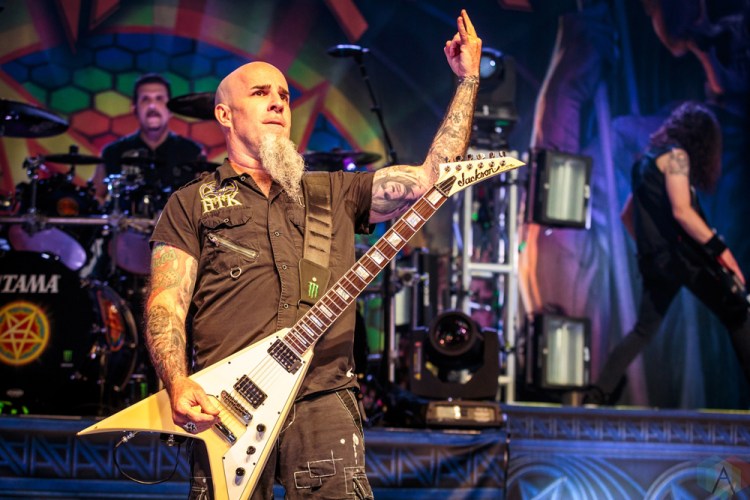 Anthrax performs at the Danforth Music Hall in Toronto on May 3, 2017. (Photo: David McDonald/Aesthetic Magazine)