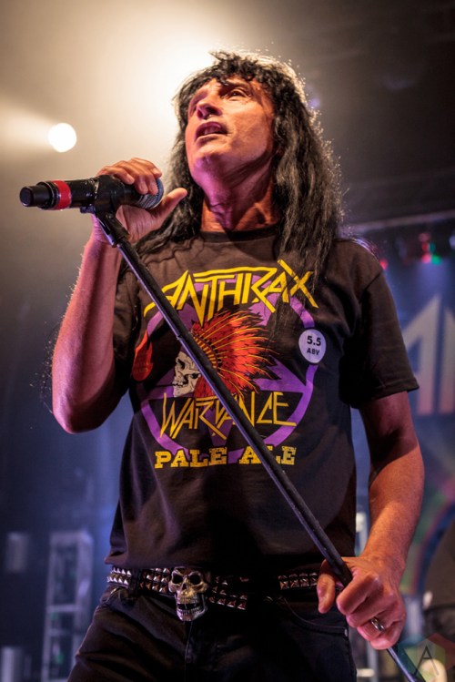 Anthrax performs at the Danforth Music Hall in Toronto on May 3, 2017. (Photo: David McDonald/Aesthetic Magazine)