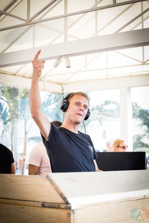 Armin Van Buuren performs at Cabana Pool Bar in Toronto on May 28, 2017. (Photo: Anton Mak/Aesthetic Magazine)