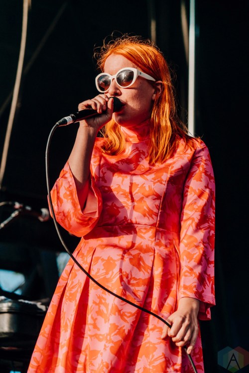 Austra performs at CBC Music Festival at Echo Beach in Toronto on May 27, 2017. (Photo: Nicole De Khors/Aesthetic Magazine)