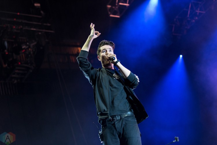 Bastille performs at the Radio 104.5 10th Birthday Show at BB&T Pavilion in Camden, New Jersey on May 13, 2017. (Photo: Saidy Lopez/Aesthetic Magazine)