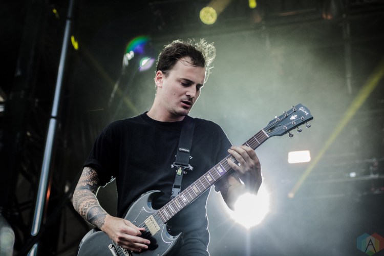 Beartooth performs at Welcome To Rockville at Metropolitan Park in Jacksonville, Florida on April 30, 2017. (Photo: Savannah Rowley/Aesthetic Magazine)