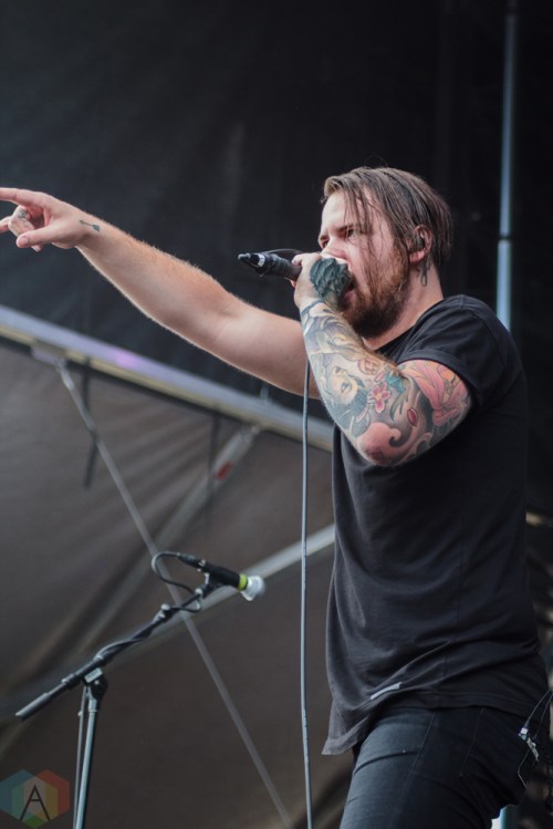 Beartooth performs at Welcome To Rockville at Metropolitan Park in Jacksonville, Florida on April 30, 2017. (Photo: Savannah Rowley/Aesthetic Magazine)