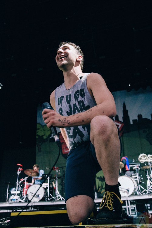 Bleachers performs at the PIQNIQ Music Festival at the Hollywood Casino Amphitheatre in Chicago on May 20, 2017. (Photo: Callie Craig/Aesthetic Magazine)