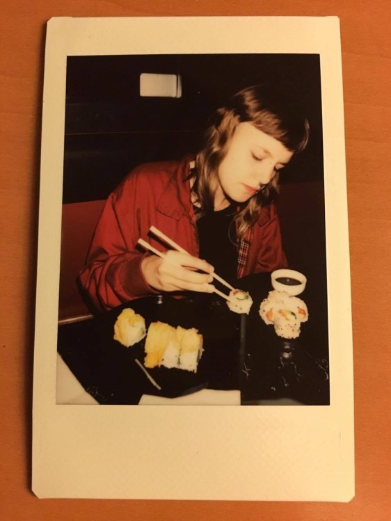 Cat Clyde on tour in Revelstoke, British Columbia in May 2017