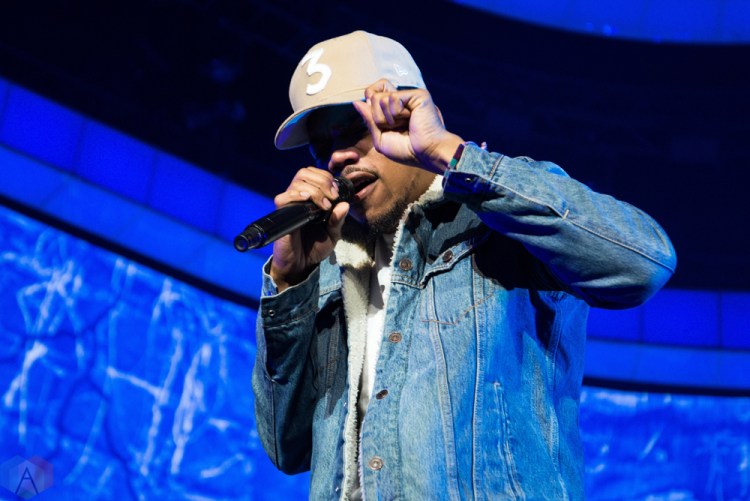 Chance The Rapper performs at Budweiser Stage in Toronto on May 30, 2017. (Photo: Morgan Hotston/Aesthetic Magazine)