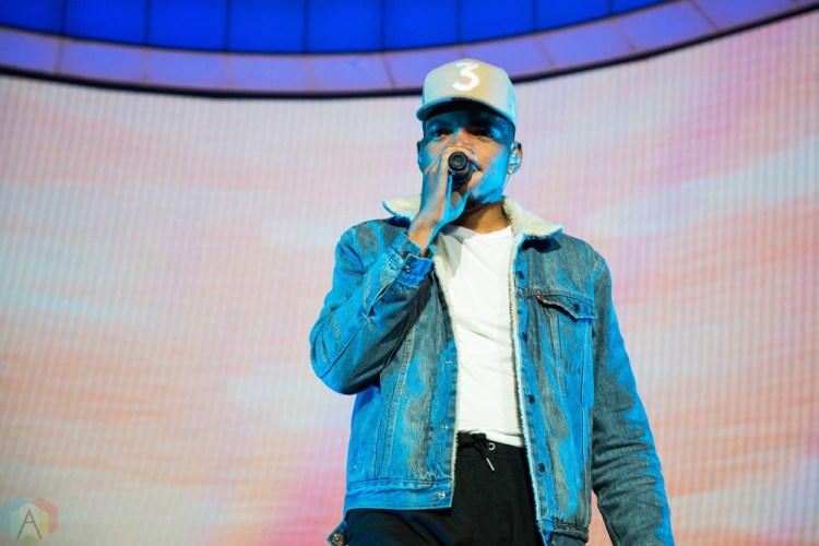 Chance The Rapper performs at Budweiser Stage in Toronto on May 30, 2017. (Photo: Morgan Hotston/Aesthetic Magazine)
