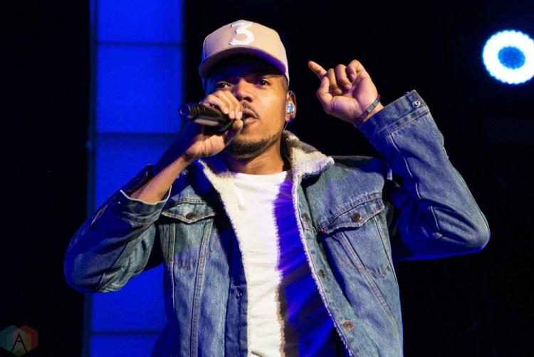 Chance The Rapper performs at Budweiser Stage in Toronto on May 30, 2017. (Photo: Morgan Hotston/Aesthetic Magazine)