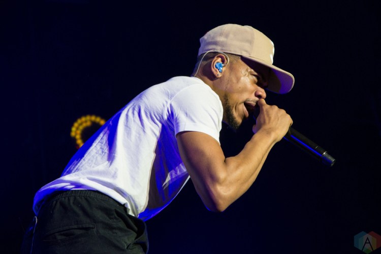 Chance The Rapper performs at Budweiser Stage in Toronto on May 30, 2017. (Photo: Morgan Hotston/Aesthetic Magazine)