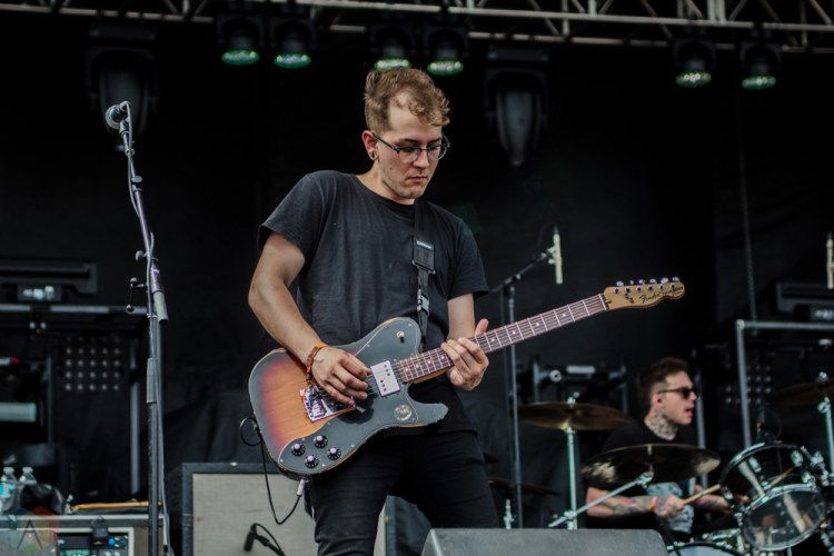 Cover Your Tracks performs at Welcome To Rockville at Metropolitan Park in Jacksonville, Florida on April 30, 2017. (Photo: Savannah Rowley/Aesthetic Magazine)
