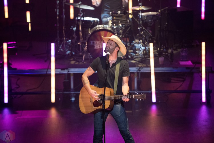 Dean Brody performs at the Royal Theatre in Victoria, B.C. on May 30, 2017. (Photo: Rob Porter/Aesthetic Magazine)