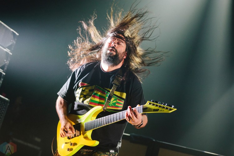 Deftones perform at the O2 Apollo Manchester in Manchester, UK on May 6, 2017. (Photo: Luke Hannaford/Aesthetic Magazine)