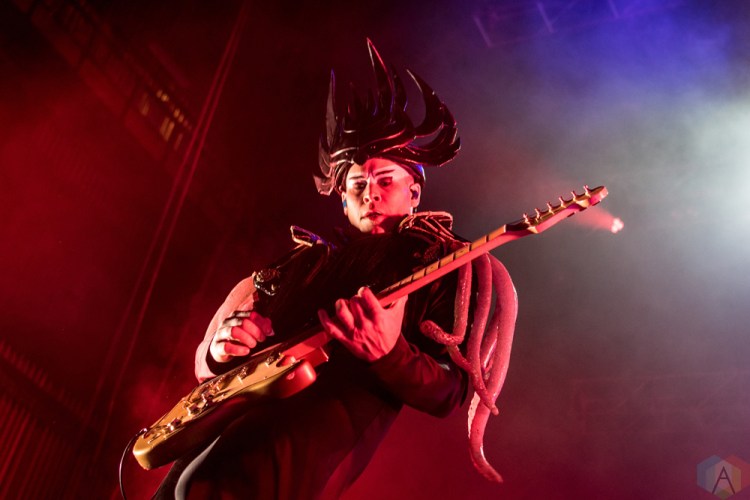 Empire of the Sun performs at the Radio 104.5 10th Birthday Show at BB&T Pavilion in Camden, New Jersey on May 13, 2017. (Photo: Saidy Lopez/Aesthetic Magazine)