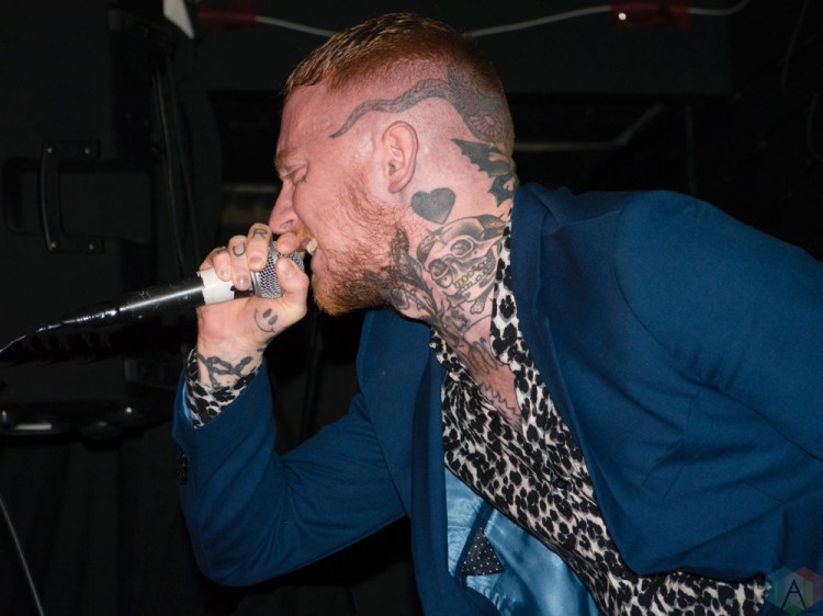 Frank Carter & the Rattlesnakes perform at Hard Luck Bar in Toronto on May 17, 2017. (Photo: Sarah Traversy/Aesthetic Magazine)