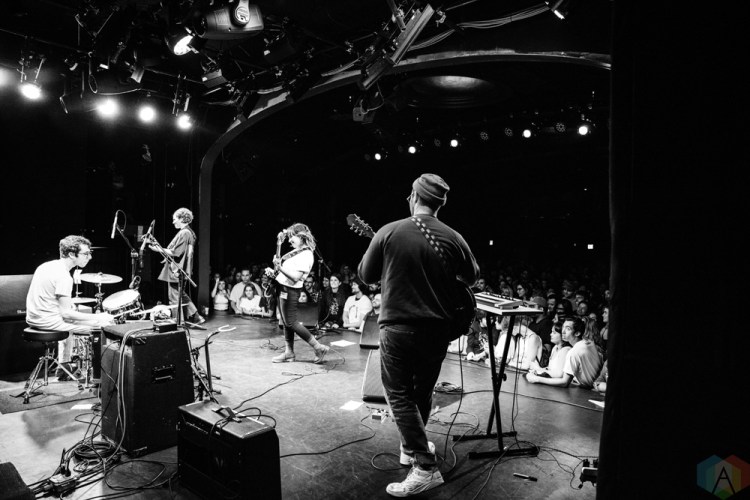 Girlpool performs at the Teragram Ballroom in Los Angeles, California on May 23, 2017. (Photo: Amanda Witt/Aesthetic Magazine)