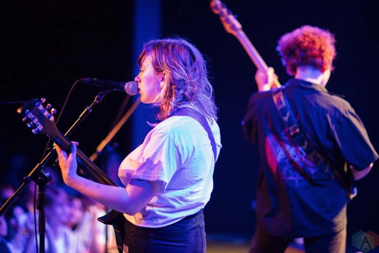 Girlpool performs at the Teragram Ballroom in Los Angeles, California on May 23, 2017. (Photo: Amanda Witt/Aesthetic Magazine)
