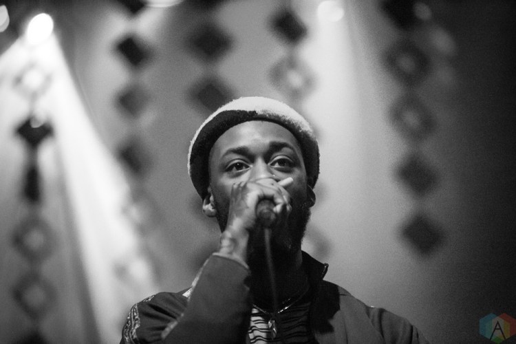 GoldLink performs at the Danforth Music Hall in Toronto on May 4, 2017. (Photo: Brendan Albert/Aesthetic Magazine)
