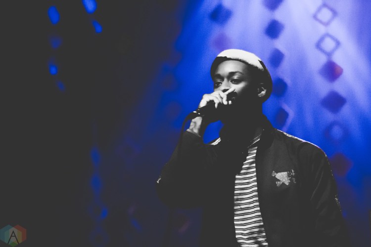 GoldLink performs at the Danforth Music Hall in Toronto on May 4, 2017. (Photo: Brendan Albert/Aesthetic Magazine)