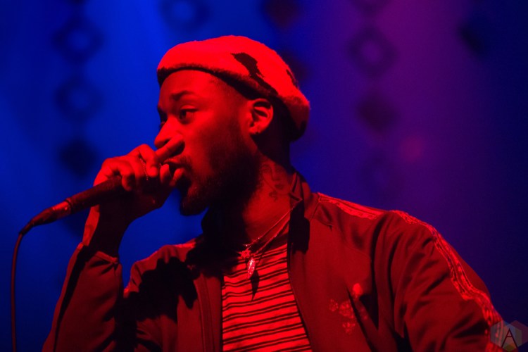 GoldLink performs at the Danforth Music Hall in Toronto on May 4, 2017. (Photo: Brendan Albert/Aesthetic Magazine)
