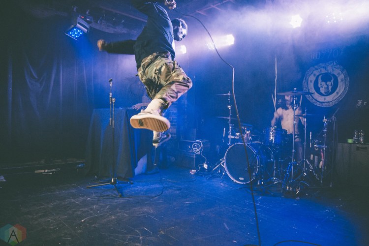 HO99O9 performs at Velvet Underground in Toronto on May 30, 2017. (Photo: Rick Clifford/Aesthetic Magazine)