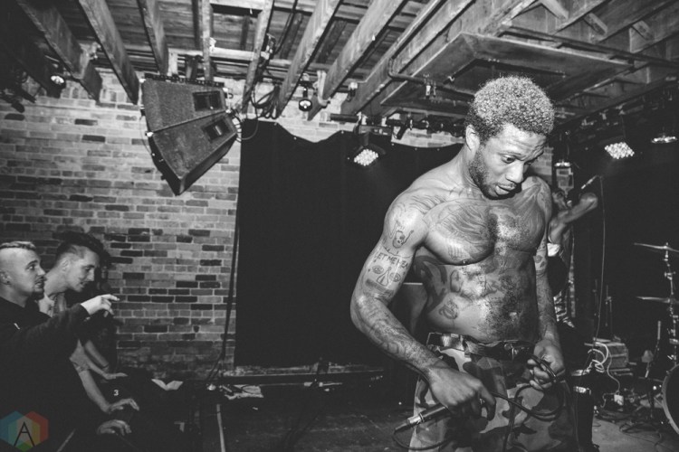 HO99O9 performs at Velvet Underground in Toronto on May 30, 2017. (Photo: Rick Clifford/Aesthetic Magazine)