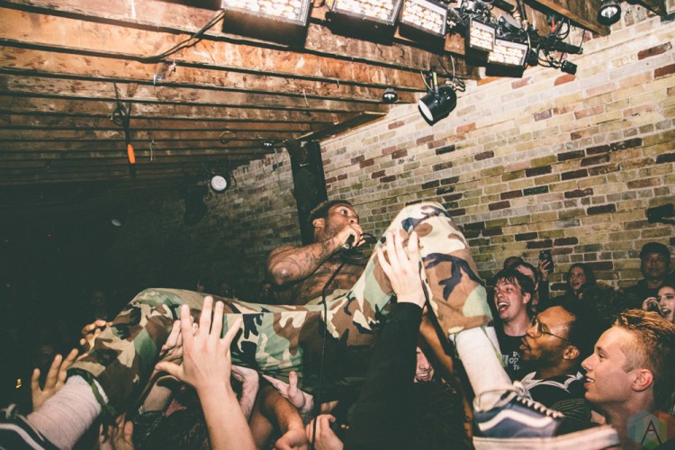 HO99O9 performs at Velvet Underground in Toronto on May 30, 2017. (Photo: Rick Clifford/Aesthetic Magazine)