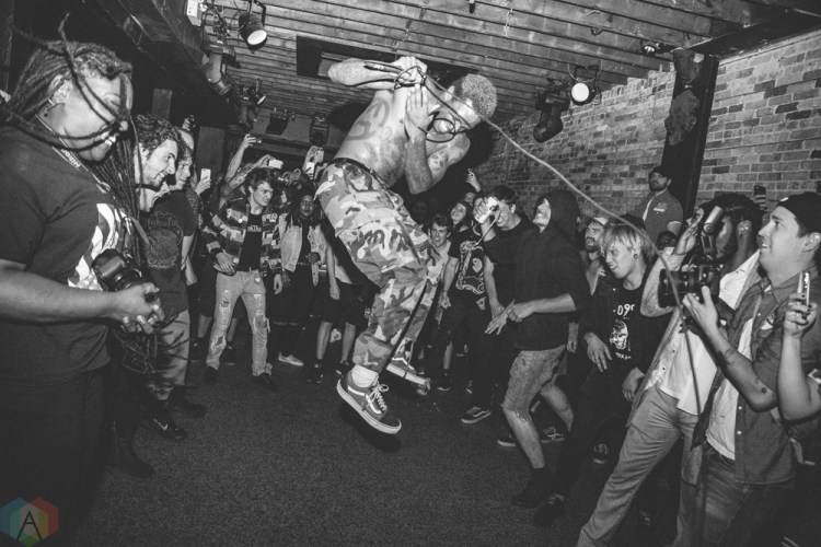 HO99O9 performs at Velvet Underground in Toronto on May 30, 2017. (Photo: Rick Clifford/Aesthetic Magazine)
