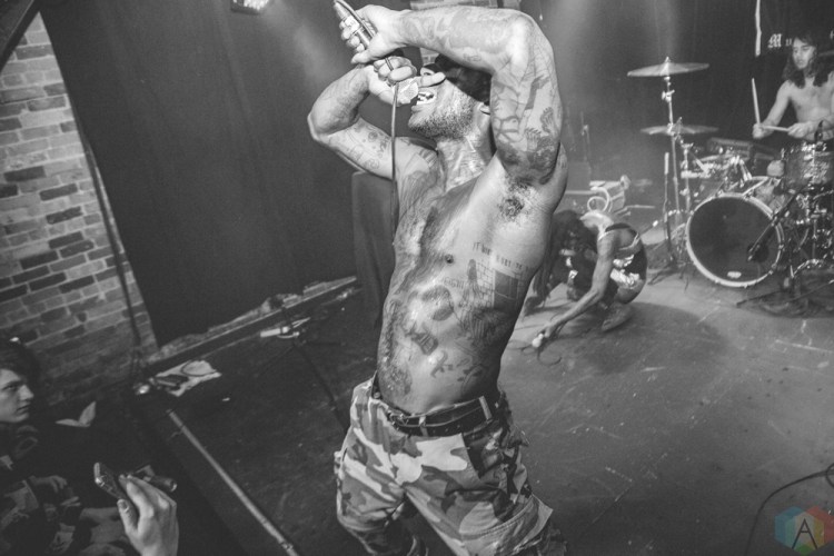 HO99O9 performs at Velvet Underground in Toronto on May 30, 2017. (Photo: Rick Clifford/Aesthetic Magazine)