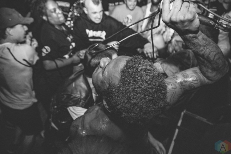 HO99O9 performs at Velvet Underground in Toronto on May 30, 2017. (Photo: Rick Clifford/Aesthetic Magazine)