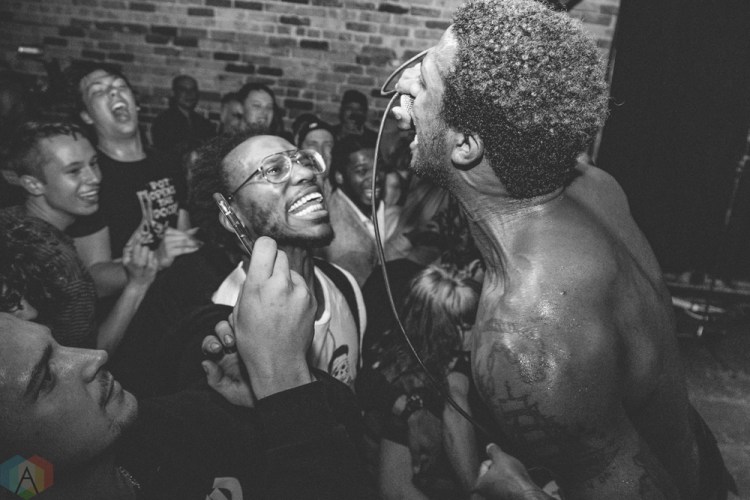 HO99O9 performs at Velvet Underground in Toronto on May 30, 2017. (Photo: Rick Clifford/Aesthetic Magazine)