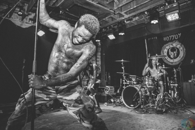 HO99O9 performs at Velvet Underground in Toronto on May 30, 2017. (Photo: Rick Clifford/Aesthetic Magazine)