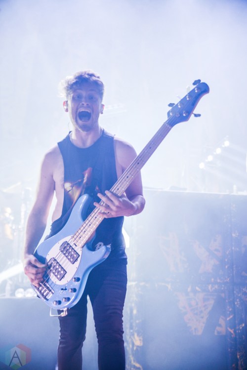 I Prevail performs at the Opera House in Toronto on May 11, 2017. (Photo: Joanna Glezakos/Aesthetic Magazine)