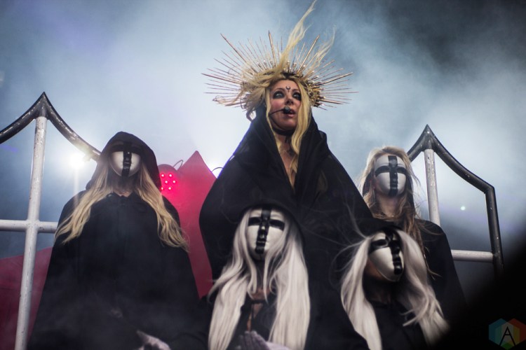 In This Moment performs at Welcome To Rockville at Metropolitan Park in Jacksonville, Florida on April 30, 2017. (Photo: Savannah Rowley/Aesthetic Magazine)