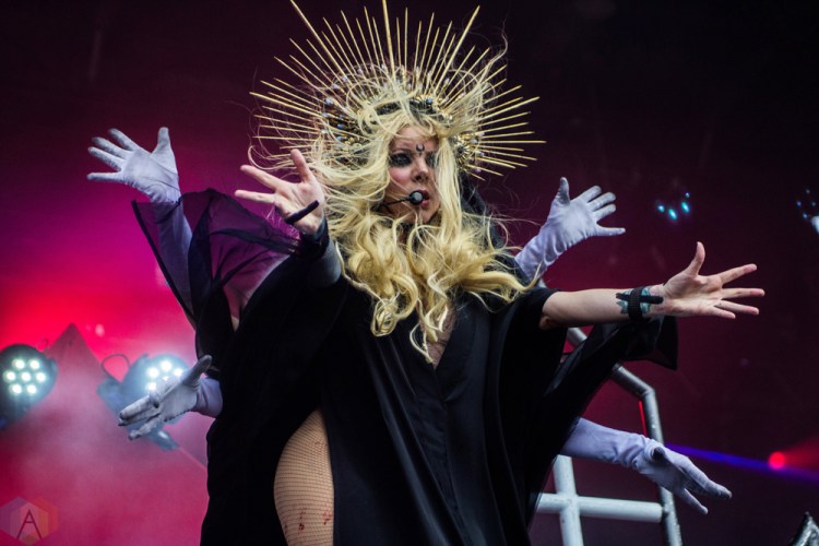 In This Moment performs at Welcome To Rockville at Metropolitan Park in Jacksonville, Florida on April 30, 2017. (Photo: Savannah Rowley/Aesthetic Magazine)