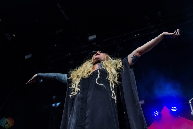 In This Moment performs at Welcome To Rockville at Metropolitan Park in Jacksonville, Florida on April 30, 2017. (Photo: Savannah Rowley/Aesthetic Magazine)