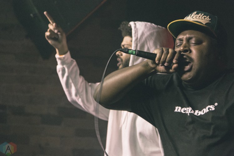 Injury Reserve performs at Velvet Underground in Toronto on May 30, 2017. (Photo: Rick Clifford/Aesthetic Magazine)