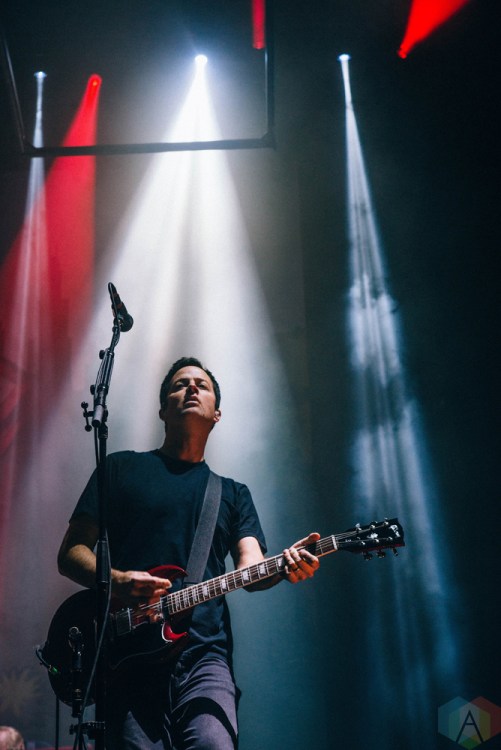 Jimmy Eat World performs at the PIQNIQ Music Festival at the Hollywood Casino Amphitheatre in Chicago on May 20, 2017. (Photo: Callie Craig/Aesthetic Magazine)
