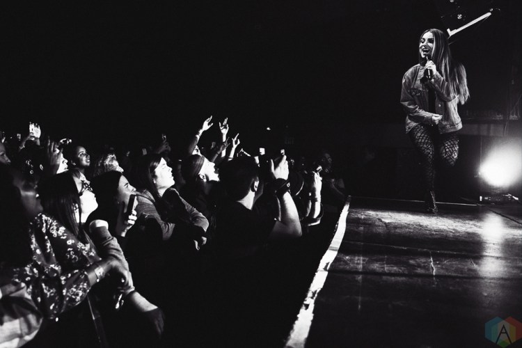 JoJo performs at the Phoenix Concert Theatre in Toronto on May 6, 2017. (Photo: Francesca Ludikar/Aesthetic Magazine)