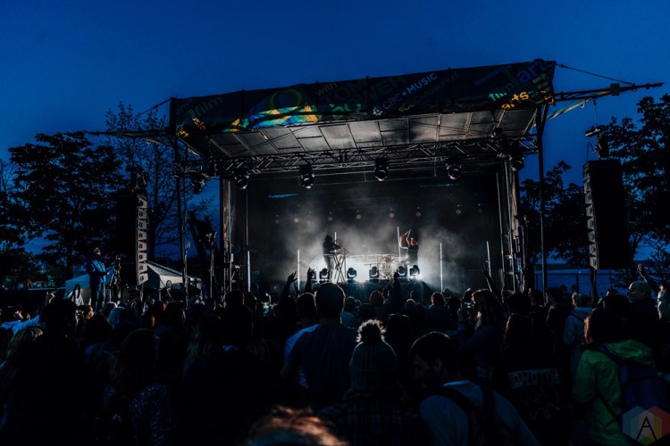 Keys N Krates performs at CBC Music Festival at Echo Beach in Toronto on May 27, 2017. (Photo: Nicole De Khors/Aesthetic Magazine)