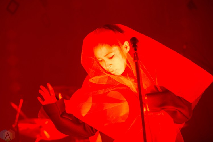 Little Dragon performs at the Danforth Music Hall in Toronto on May 4, 2017. (Photo: Brendan Albert/Aesthetic Magazine)