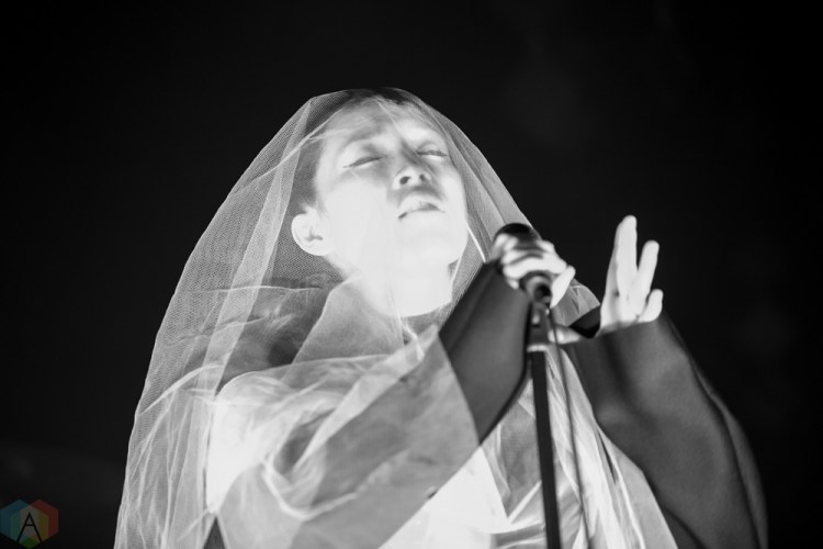 Little Dragon performs at the Danforth Music Hall in Toronto on May 4, 2017. (Photo: Brendan Albert/Aesthetic Magazine)