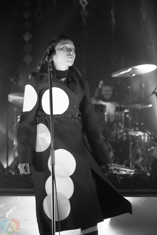 Little Dragon performs at the Danforth Music Hall in Toronto on May 4, 2017. (Photo: Brendan Albert/Aesthetic Magazine)
